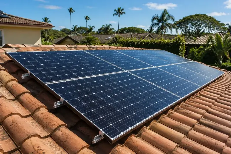 Installation de panneaux solaires à Saint-Étienne-Estréchoux